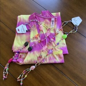 Tie-Dye New Racerback Tank Top.